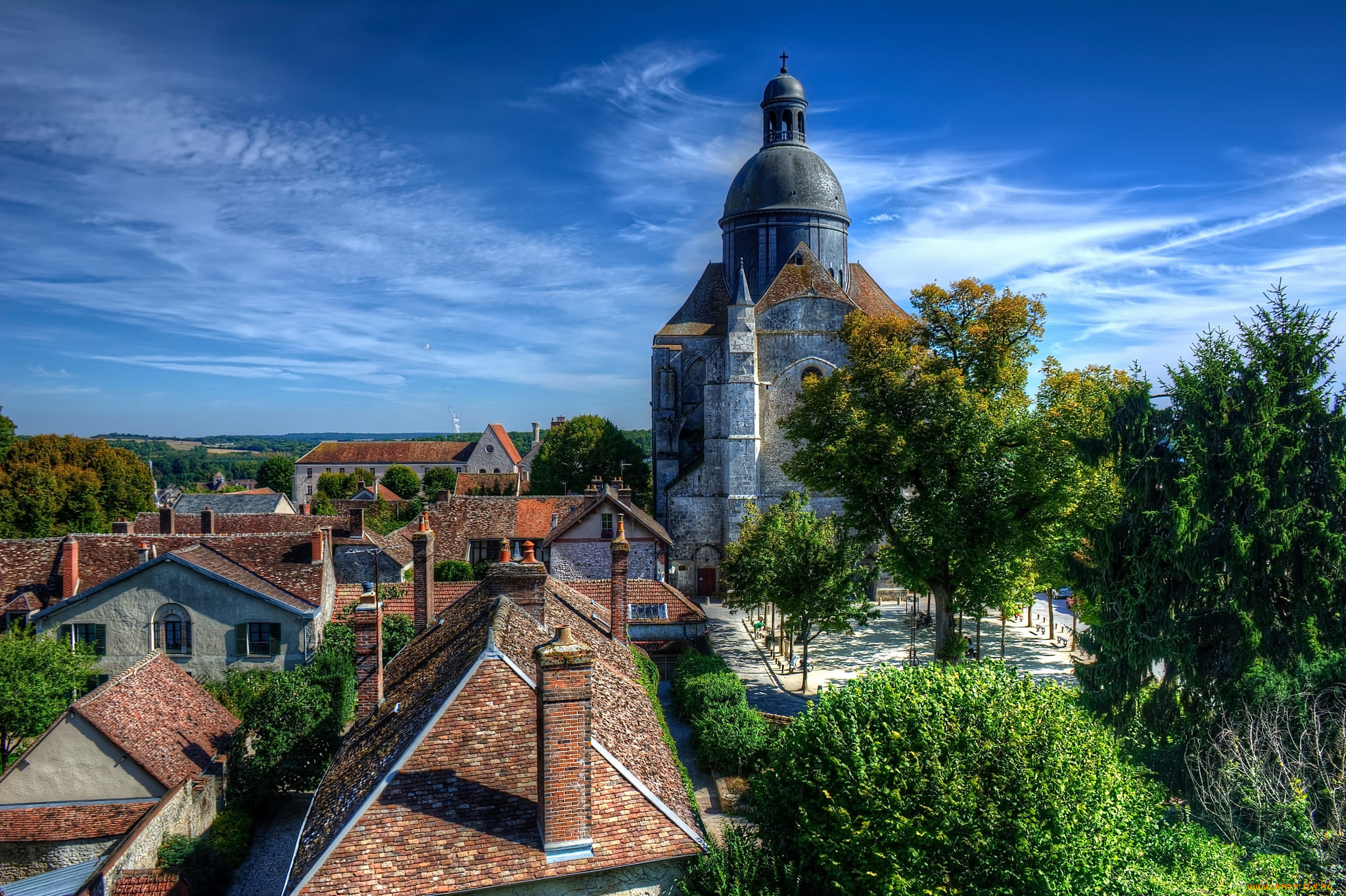 catholic church in provins,  france, , -  ,  ,  , 